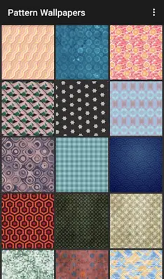 Pattern Wallpapers android App screenshot 0